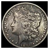 1892-S Morgan Silver Dollar LIGHTLY CIRCULATED
