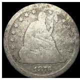 1876 Seated Liberty Quarter NICELY CIRCULATED