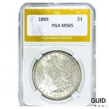 1889 Morgan Silver Dollar PGA MS65