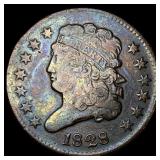 1828 Classic Head Half Cent CLOSELY UNCIRCULATED