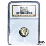 1940 Mercury Silver Dime NGC PF65