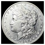1896-O Silver Morgan Dollar CLOSELY UNCIRCULATED