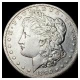 1896-S Silver Morgan Dollar CLOSELY UNCIRCULATED