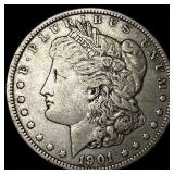 1901 Morgan Silver Dollar LIGHTLY CIRCULATED