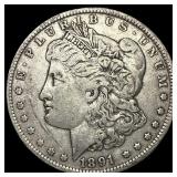 1891-O Silver Morgan Dollar NEARLY UNCIRCULATED