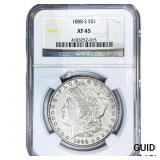1888-S Morgan Silver Dollar NGC XF45