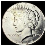 1935-S Silver Peace Dollar GEM BU