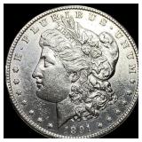 1891-S Silver Morgan Dollar UNCIRCULATED