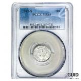 1941-S Mercury Silver Dime PCGS MS66