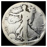 1916-S Silver Walking Liberty Half Dollar NICELY C