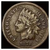 1878 Indian Head Cent LIGHTLY CIRCULATED
