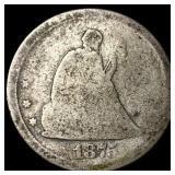 1875 Seated Liberty Quarter NICELY CIRCULATED