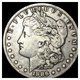 1886-S Silver Morgan Dollar NEARLY UNCIRCULATED