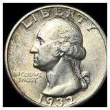 1932 Silver Washington Quarter UNCIRCULATED