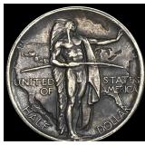 1926-S Silver Oregon Trail Half Dollar NEARLY  UN