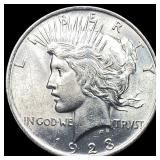 1923 Silver Peace Dollar CHOICE BU