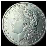 1897-O Morgan Silver Dollar CLOSELY  UNCIRCULATED