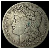 1903-S Silver Morgan Dollar LIGHTLY  CIRCULATED