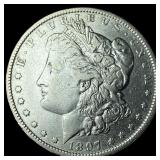 1897-O Silver Morgan Dollar NEARLY  UNCIRCULATED