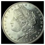 1887 Morgan Silver Dollar CHOICE BU