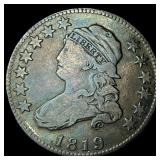 1819 Capped Bust Quarter ABOUT UNCIRCULATED