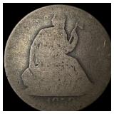 1858-O Silver Seated Liberty Half Dollar  NICELY