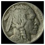 1919-S Buffalo Nickel LIGHTLY CIRCULATED