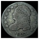 1823 Capped Bust Dime LIGHTLY CIRCULATED