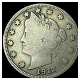 1912-S Liberty Head Nickel NICELY CIRCULATED