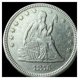 1876 Seated Liberty Quarter UNCIRCULATED