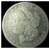 1878-CC Silver Morgan Dollar LIGHTLY  CIRCULATED