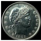 1893 Barber Silver Quarter HIGH GRADE
