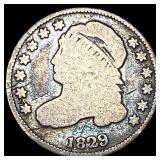 1829 Silver Capped Bust Dime NICELY  CIRCULATED