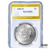 1904-O Morgan Silver Dollar PGA MS65