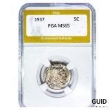 1937 Buffalo Nickel PGA MS65
