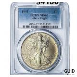 1993 Silver Eagle PCGS MS67