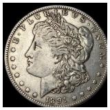 1891-CC Silver Morgan Dollar CLOSELY UNCIRCULATED