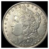 1901-O Silver Morgan Dollar CHOICE AU