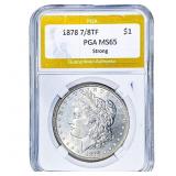 1978 7/8TF Morgan Silver Dollar PGA MS65