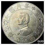 1912 China Rep. of Yuman-Szrchnan Silver Yuan