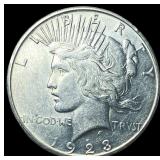 1923-S Silver Peace Dollar UNCIRCULATED