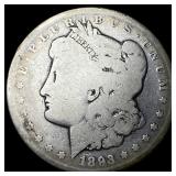 1893-CC Silver Morgan Dollar NICELY  CIRCULATED