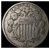 1882 Shield Nickel LIGHTLY CIRCULATED