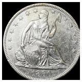 1860-O Silver Half Dollar UNCIRCULATED