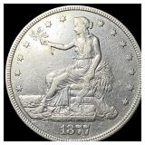1877-S Silver Trade Dollar CLOSELY UNCIRCULATED
