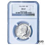 1965 Kennedy Half Dollar NGC MS67