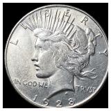 1928 Silver Peace Dollar UNCIRCULATED