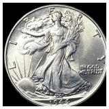 1944-S Silver Walking Liberty Half Dollar CHOICE B