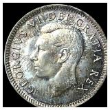 1952 Canada Silver 10 Cents