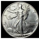 1939-D Silver Walking Liberty Half Dollar UNCIRCUL